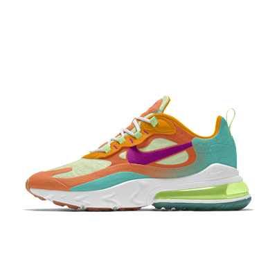 Nike Air Max 270 React Premium By You Custom Men s Shoe. Nike